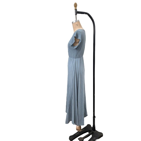 Rare Wildfox Peace Sign‎ Maxi Dress Short Sleeve Cotton Sz Small - Picture 3 of 5